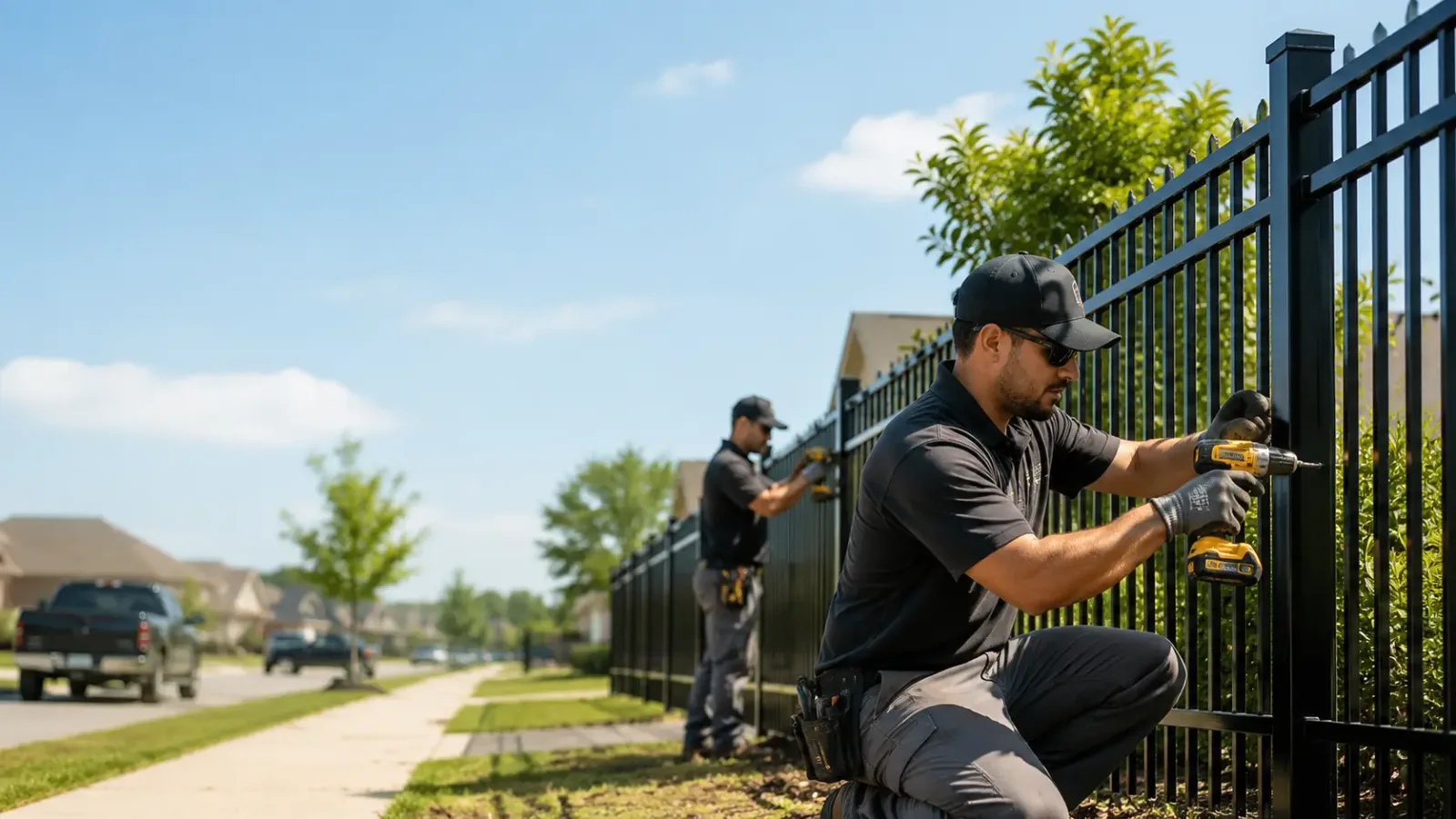 Metal Fence Installation in Winston, MO